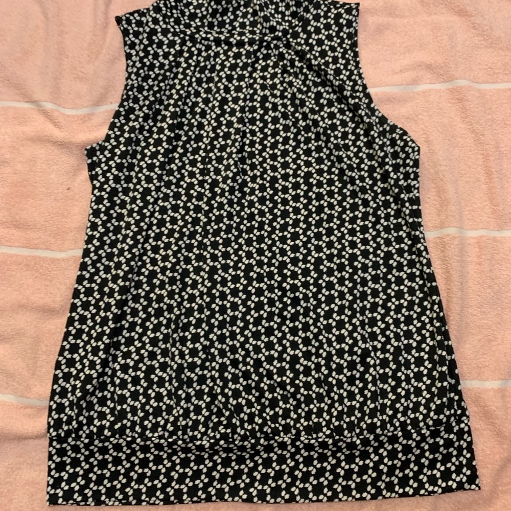 Perseption concepts black and white large woman’s blouse
